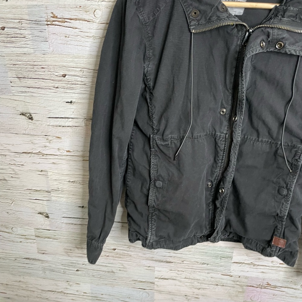 G star raw hooded jacket black large - Picture 2 of 8